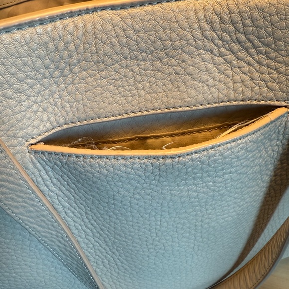 Dagne Dover Medium Allyn Work Tote - Used - Stained Lining, Scuffed Leather - Picture 3 of 16